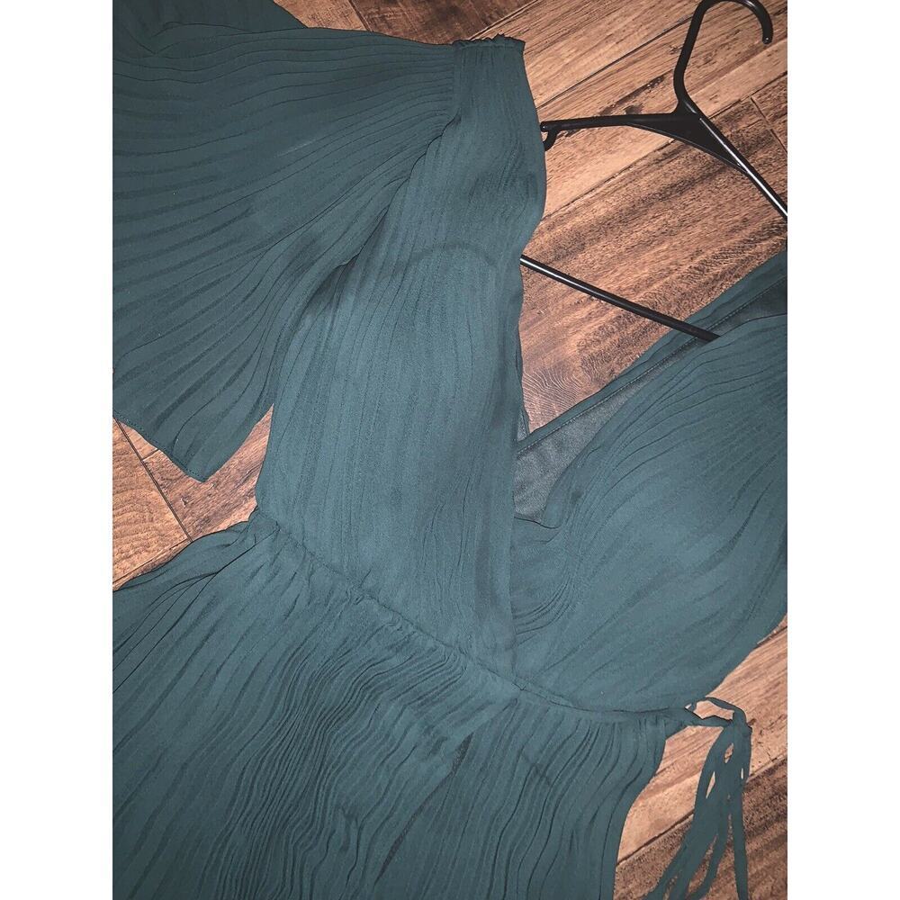 WToo Bridesmaids by Watters Geneva Green Dress pleated
Wedding formal evening - Picture 5 of 7